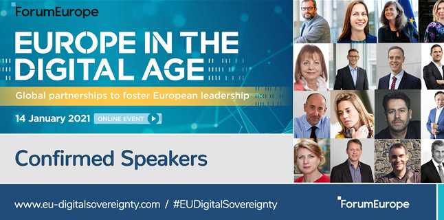 Kicking off 2021 with Europe in the Digital Age Conference this week